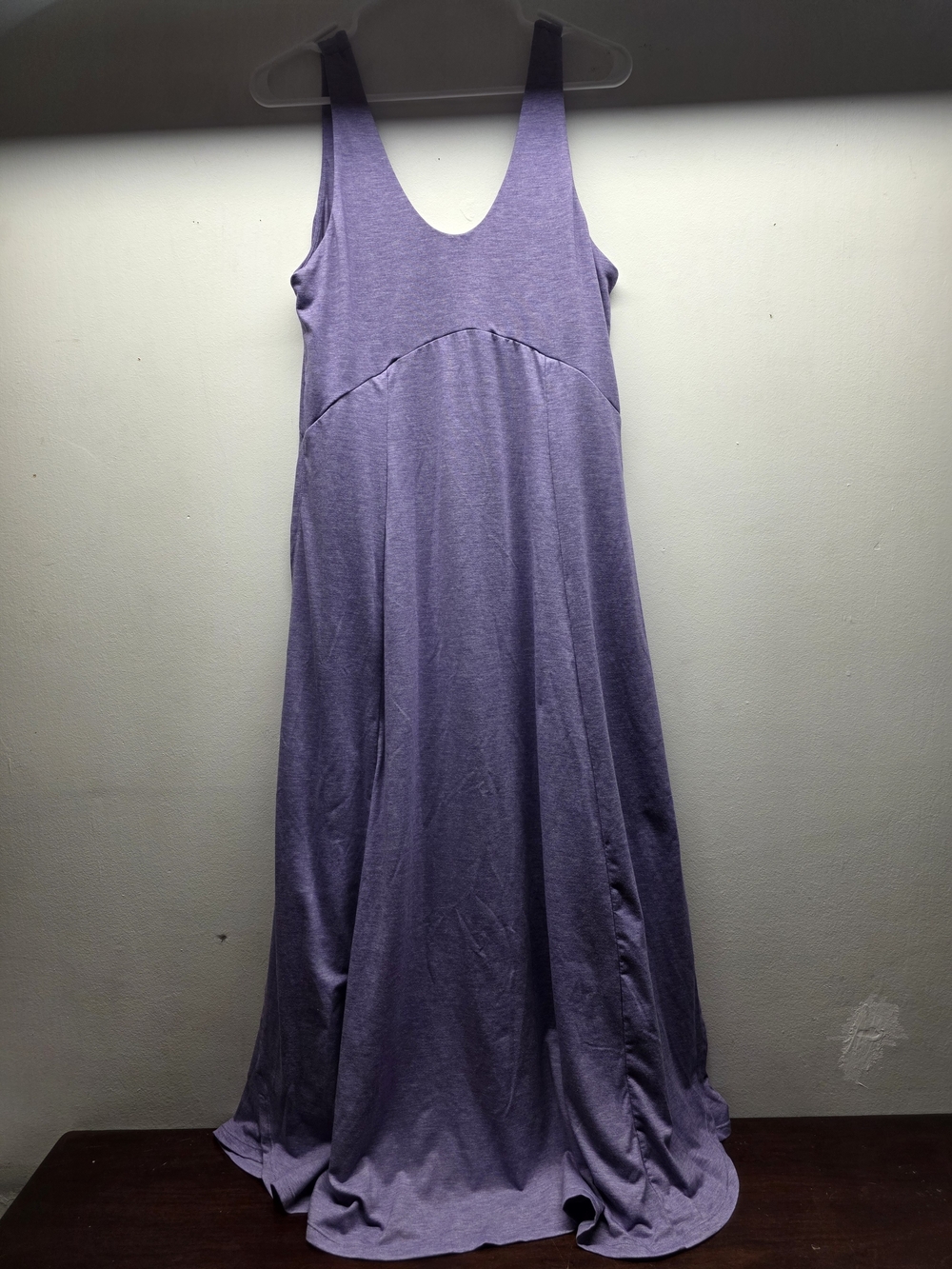 HALARA Lavender Scoop-Neck Maxi Dress